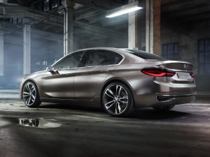 Sportlich elegant: Sollte eine zukünftige BMW Kompaktlimousine so aussehen, wären ihr viele Kunden sicher. (Werksfoto)