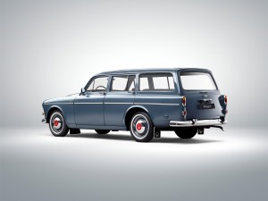 Volvo 221 von 1962: Der als Amazon bekannte Kombi ist schon mehr Lifestyle als Lieferwagen. (Werksfoto)