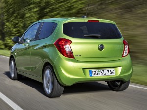 Vor allem praktisch: Der neue Opel Karl bietet auf kleinstem Raum Funktionalität und Variabilität. (Werksfoto)
