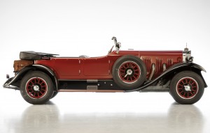 Mercedes-Benz 630 von 1928 und einer Leistung von 120 kW (160 PS) dank dem leistungsstarken 6,3-Liter-Motors. (Werksfoto)