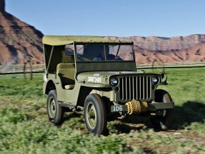 Das Vorbild: Der Willys MB von 1945 ist der Urvater aller modernen Geländewagen. (Werksfoto)