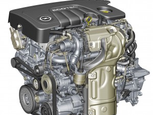 Neue Variante des 1.6 CDTI-Motors: Mit 110 PS braucht der Flüsterdiesel nur 4,3‑4,1 Liter Diesel auf 100 Kilometer. (Werksfoto)